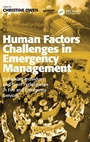 Cover: Human Factors Challenges in Emergency Management - Ashgate Publishing Limited