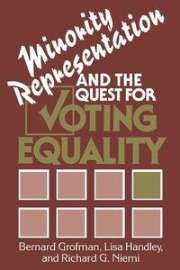 Enlarge image Cover: Minority Representation and the Quest for Voting Equality - Cambridge University Press