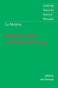 Cover: La Mettrie: Machine Man and Other Writings - Cambridge University Press