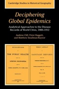 Cover: Deciphering Global Epidemics - Cambridge University Press