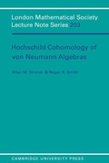 Cover: Hochschild Cohomology of Von Neumann Algebras - Cambridge University Press