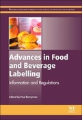 Cover: Advances in Food and Beverage Labelling - Woodhead Publishing Ltd