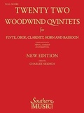 Cover: 22 Woodwind Quintets - Southern Music Company