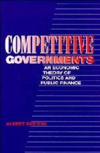 Enlarge image Cover: Competitive Governments - Cambridge University Press