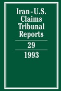 Abbildung von: Iran-U.S. Claims Tribunal Reports: Volume 29 - Cambridge University Press