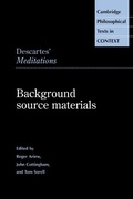 Cover: Descartes' Meditations - Cambridge University Press