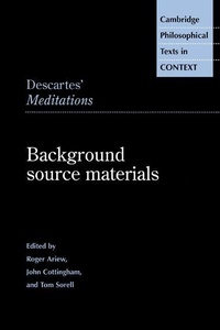 Enlarge image Cover: Descartes' Meditations - Cambridge University Press