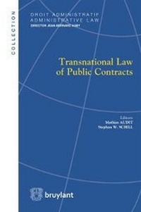 Abbildung von: Transnational Law of Public Contracts - Editions juridiques Bruylant