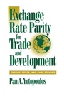 Cover: Exchange Rate Parity for Trade and Development - Cambridge University Press