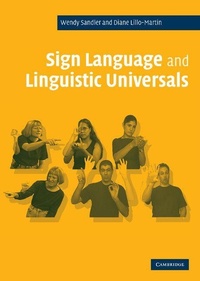 Enlarge image Cover: Sign Language and Linguistic Universals - Cambridge University Press