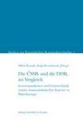 Cover: Die CSSR und die DDR im Vergleich - Edition Kirchhof & Franke