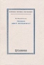 Cover: Thinking about Development - Cambridge University Press