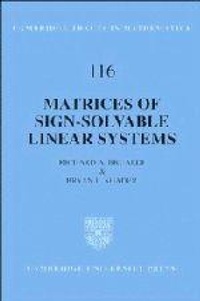 Enlarge image Cover: Matrices of Sign-Solvable Linear Systems - Cambridge University Press