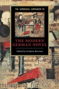 Cover: The Cambridge Companion to the Modern German Novel - Cambridge University Press