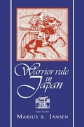 Cover: Warrior Rule in Japan - Cambridge University Press