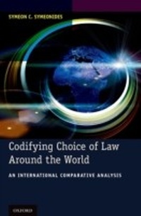 Enlarge image Cover: Codifying Choice of Law Around the World - OUP eBook