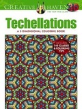 Cover: Creative Haven 3-D Techellations Coloring Book - Dover Publications Inc.