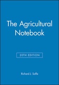 Cover: The Agricultural Notebook - Wiley