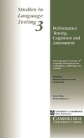 Cover: Performance Testing, Cognition and Assessment - Cambridge University Press