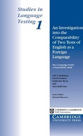 Cover: An Investigation into the Comparability of Two Tests of English as a Foreign Language - Cambridge University Press