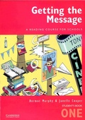 Cover: Getting the Message 1 Student's book - Cambridge University Press