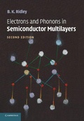 Cover: Electrons and Phonons in Semiconductor Multilayers - Cambridge University Press