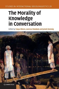 Enlarge image Cover: The Morality of Knowledge in Conversation - Cambridge University Press