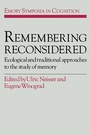 Cover: Remembering Reconsidered - Cambridge University Press