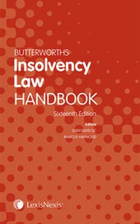 Abbildung von: Butterworths Insolvency Law Handbook - Butterworths