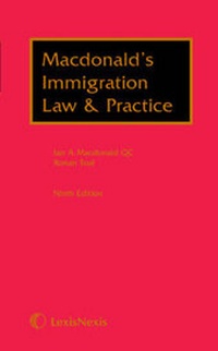 Enlarge image Cover: Macdonald's Immigration Law & Practice - Butterworths Law