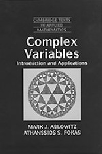 Enlarge image Cover: Complex Variables - Cambridge University Press