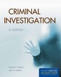 Cover: Criminal Investigation - Jones and Bartlett Publishers, Inc