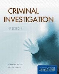 Enlarge image Cover: Criminal Investigation - Jones and Bartlett Publishers, Inc