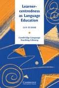 Cover: Learner-centredness as Language Education - Cambridge University Press