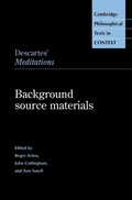 Cover: Descartes' Meditations - Cambridge University Press
