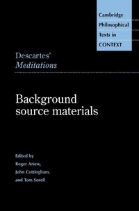 Enlarge image Cover: Descartes' Meditations - Cambridge University Press