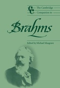Cover: The Cambridge Companion to Brahms - Cambridge University Press