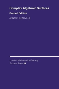 Abbildung von: Complex Algebraic Surfaces - Cambridge University Press