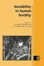 Cover: Variability in Human Fertility - Cambridge University Press