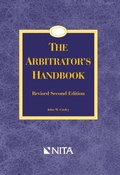 Abbildung von: Arbitrator's Handbook - Aspen Publishing
