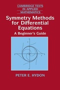Cover: Symmetry Methods for Differential Equations - Cambridge University Press