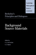 Cover: Berkeley's Principles and Dialogues - Cambridge University Press