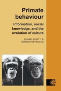 Cover: Primate Behaviour - Cambridge University Press