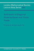 Cover: Arithmetic of Diagonal Hypersurfaces over Finite Fields - Cambridge University Press