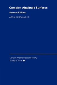 Abbildung von: Complex Algebraic Surfaces - Cambridge University Press