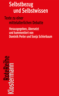 Cover: Selbstbezug und Selbstwissen - Vittorio Klostermann Verlag