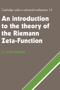 Abbildung von: An Introduction to the Theory of the Riemann Zeta-Function - Cambridge University Press