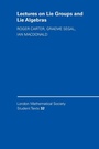 Cover: Lectures on Lie Groups and Lie Algebras - Cambridge University Press