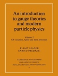 Cover: An Introduction to Gauge Theories and Modern Particle Physics - Cambridge University Press