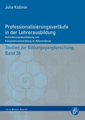 Cover: Professionalisierung in der Lehrerausbildung - Verlag Barbara Budrich